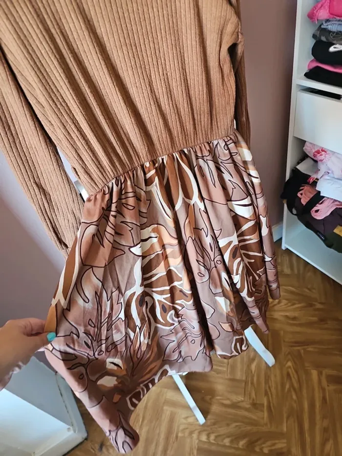 Robe hiver marron t44 - photo numéro 3