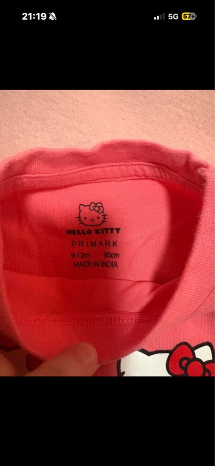 T-shirt hello kitty - photo numéro 2