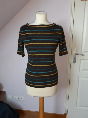 Pull manches courtes