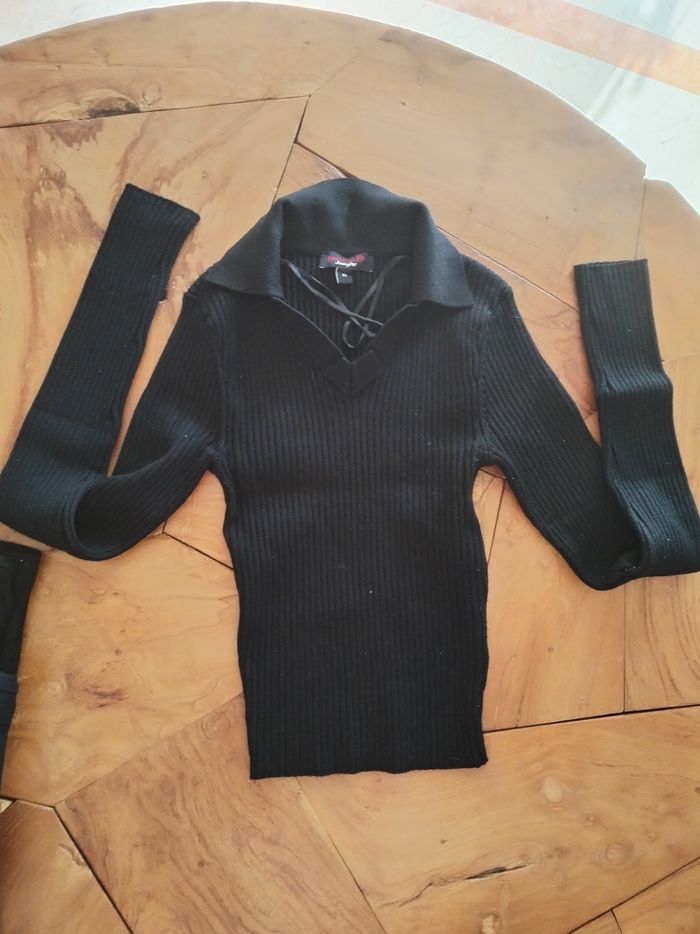 Lot vêtements fille automne hiver 7 pièces XS 16 ans - photo numéro 8