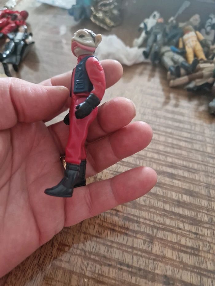 Vintage Star Wars Nien Nunb HK 1983 ROTJ Action Figure Kenner - photo numéro 2