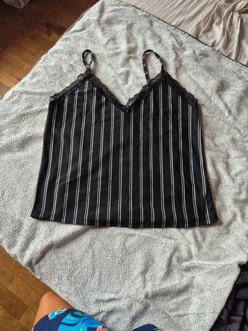 débardeur noir et blanc jennyfer M