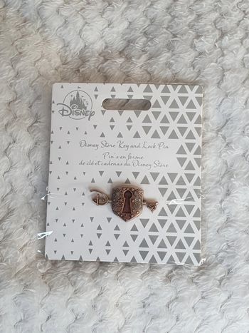 Pin's disneystore broche exclusive cadenas et clé 2021