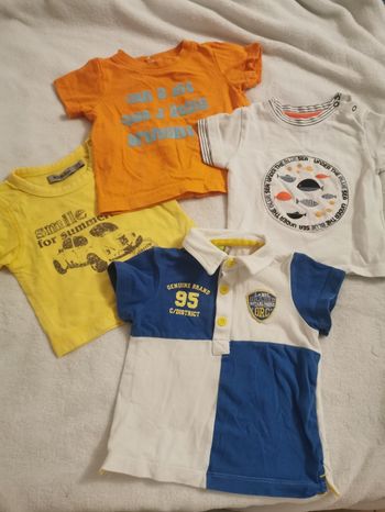 Lot tee-shirt 3 mois
