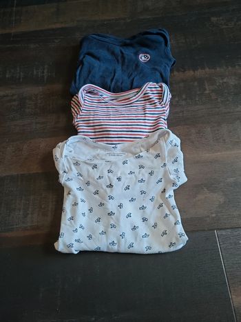 Lot bodies manches longues Verbaudet taille 3 mois