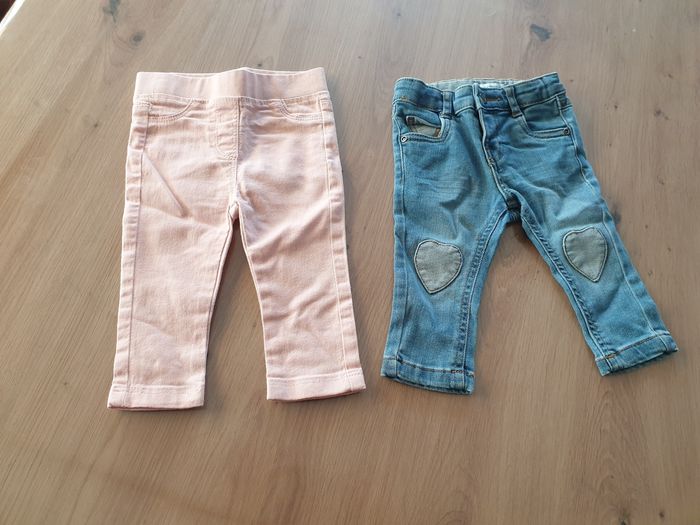 Lot de 2 pantalons 6 mois