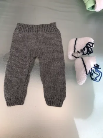 habits tricotés main 3/6 mois