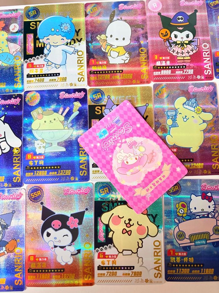 Lot de 15 cartes Hello Kitty and Friends #5 - photo numéro 4