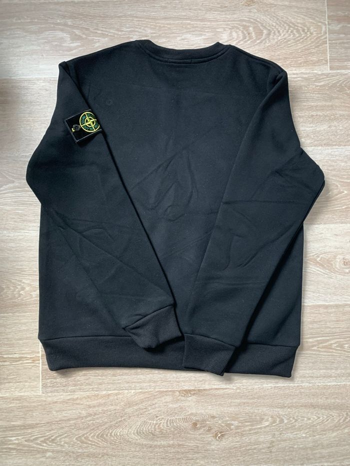 Pull Stone Island Noir - photo numéro 3