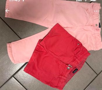 Lot 3/4 slim et short
