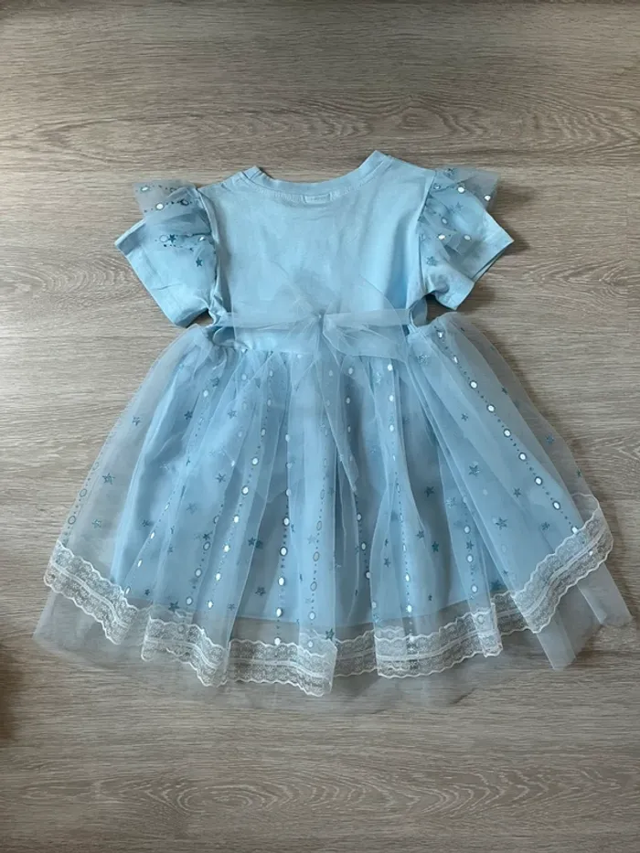 Sublime Robe Frozen 4-5 ans - photo numéro 3