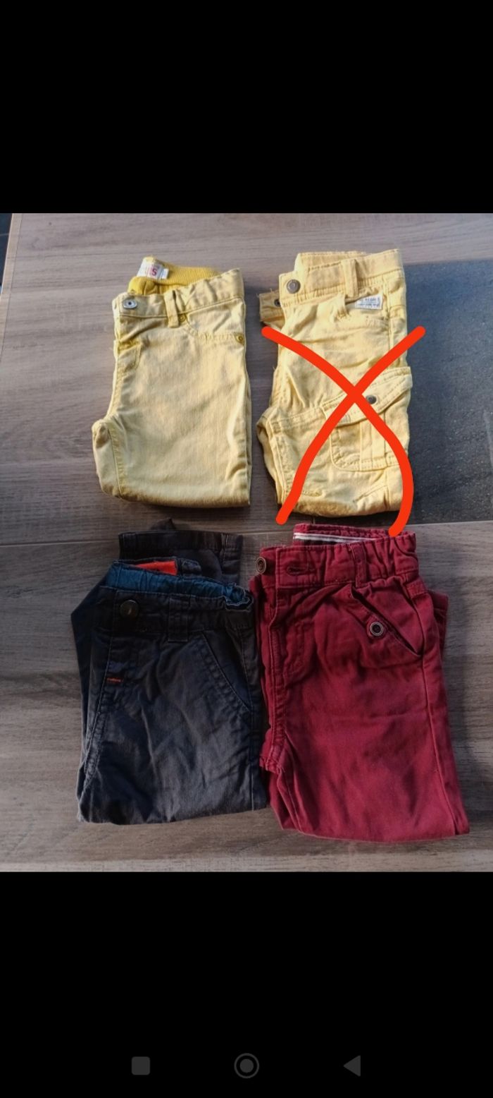 Lot 4 pantalons 18 mois - photo numéro 4