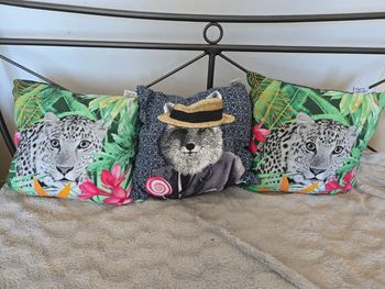 Lot 3 coussins 40×40