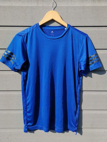 Tee shirt foot adidas bleu
