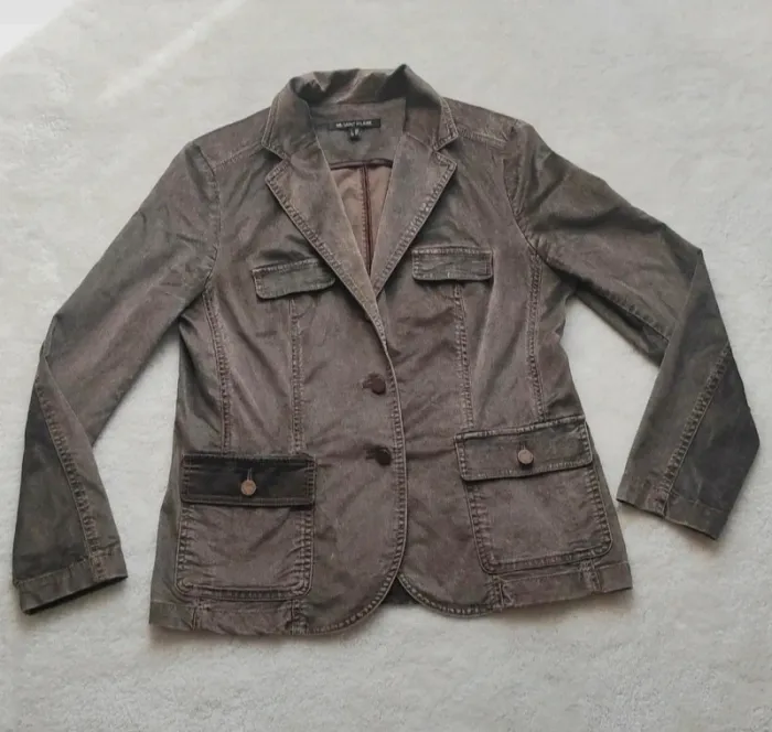 Veste blazer en velours marron Saint Hilaire 42