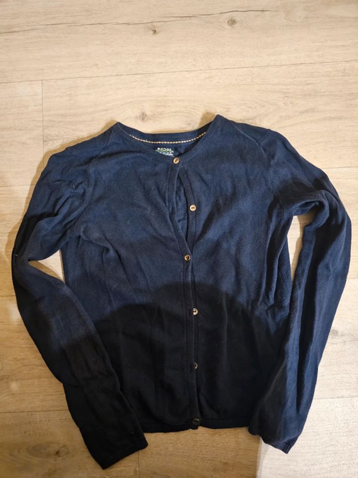 Gilet bleu marine kiabi - photo numéro 3