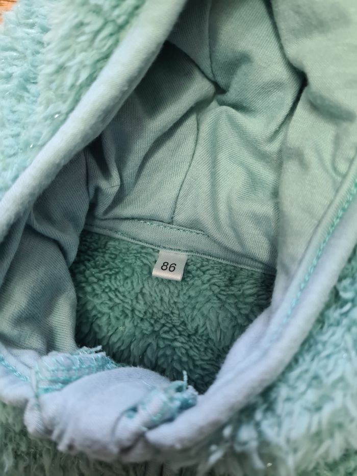 Gilet cardigan zippé epais 18 mois 86cm - photo numéro 3