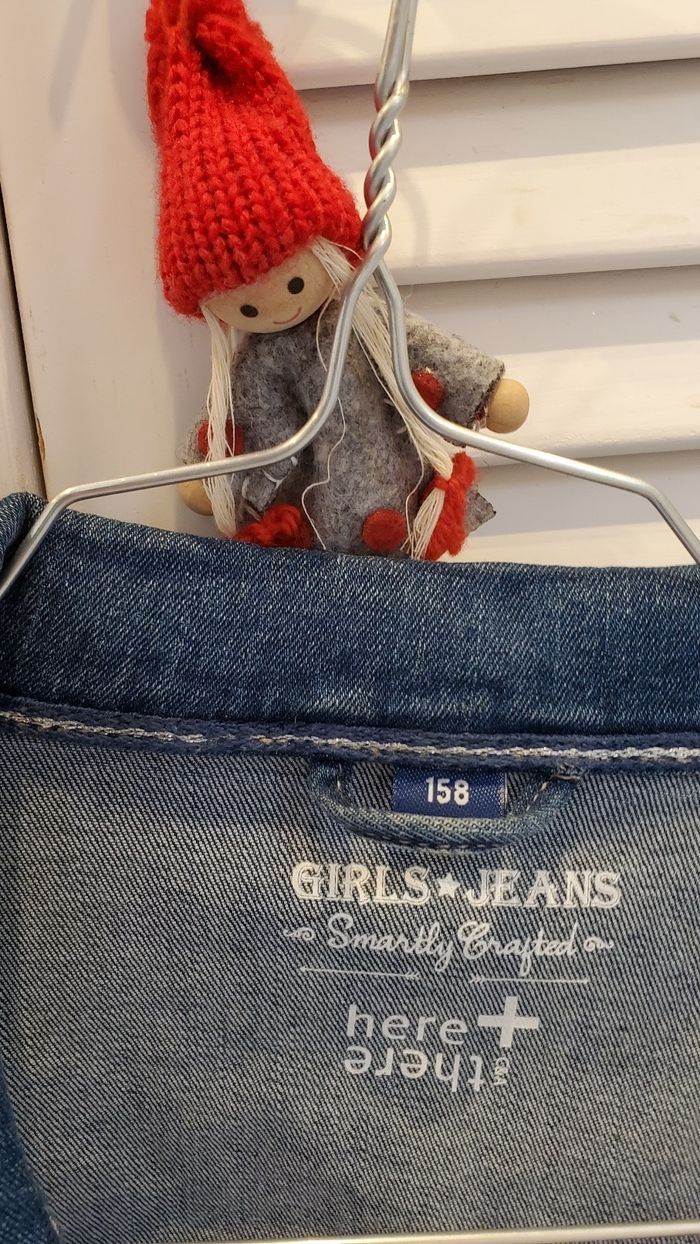 Veste jean fille 13-14 ans (158 cm) - photo numéro 3