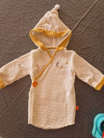 Peignoir bébé créateur neuf