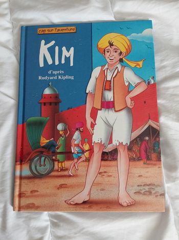 Livre enfant titre Kim