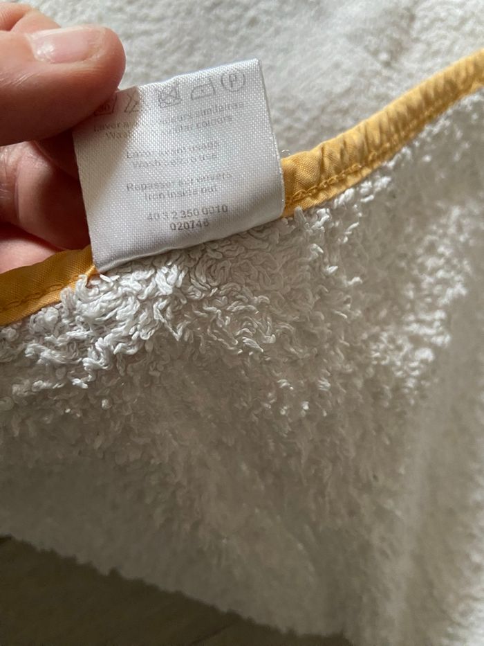 Sortie de bain orange - photo numéro 2