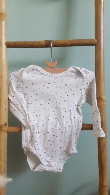 Body "petits coeurs"