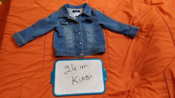 veste en jean 24 mois