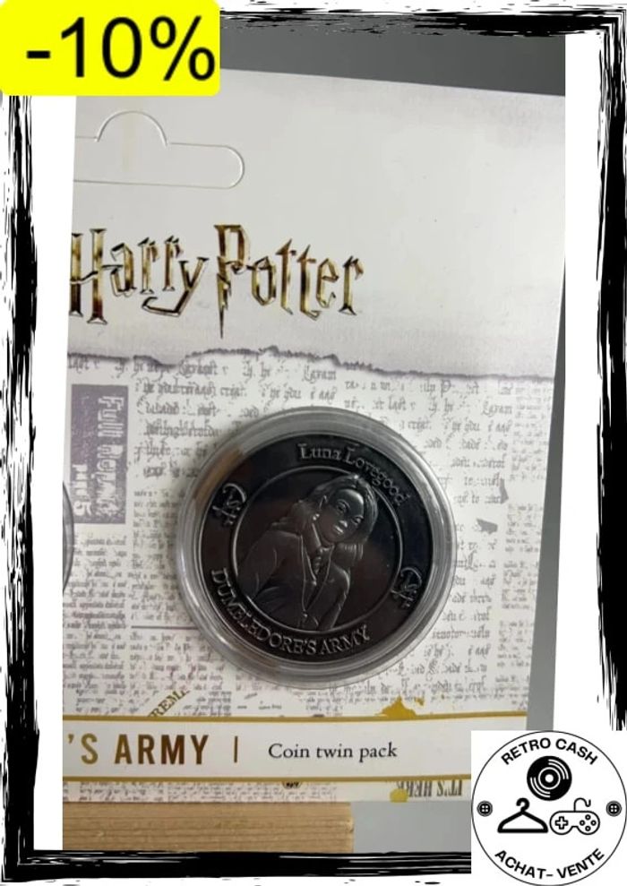 Fanattik THG-HP07 Harry Potter Dumbledore Army Collectible Coin Set - photo numéro 3