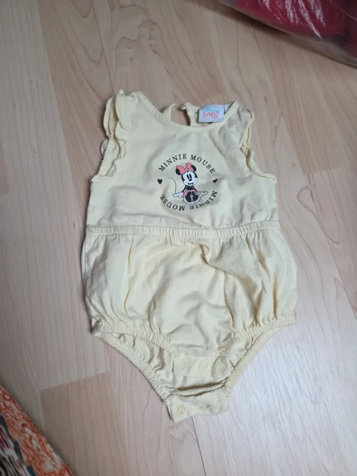 Barboteuse minnie 3mois fille