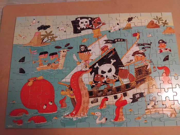 Puzzle en bois Vilac 150 pièces - photo numéro 3