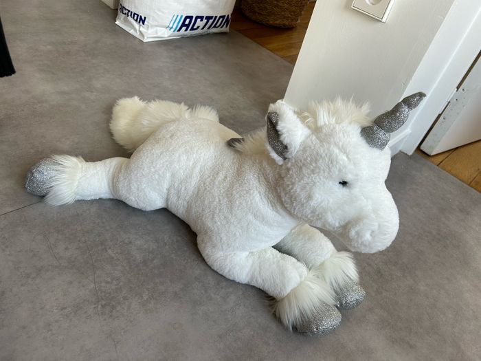 Grande peluche histoire d’ours poney