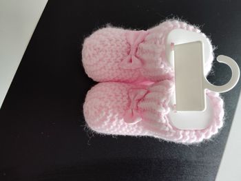Chaussons bébé fille naissance