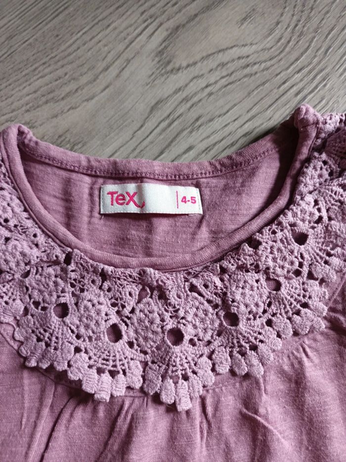 T-shirt violet ML - photo numéro 3