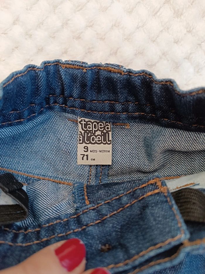 🔸 Short en Jean Tape à l'œil – 9 mois 🔸 - photo numéro 2