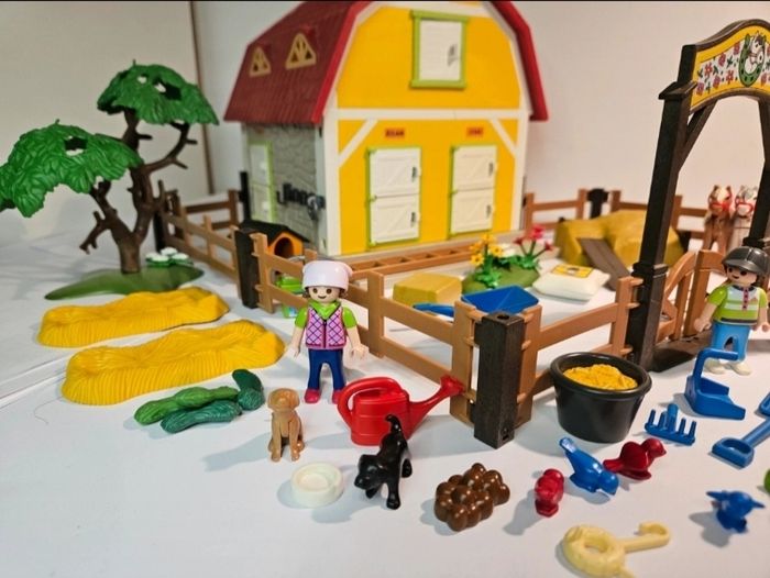 Ranch avec Poneys Playmobil Country 5222 - photo numéro 4