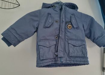 Manteau épais fourré