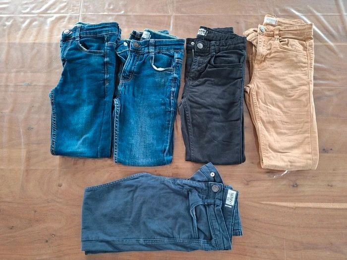 Lot de 5 pantalons skinny garçon 8 ans