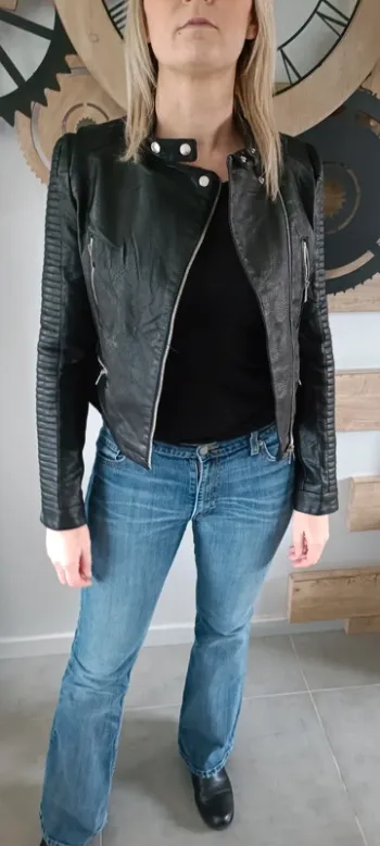 Veste noire taille 1 (36)
