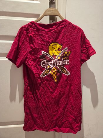 T-shirt manche courte rouge griffondor Undiz