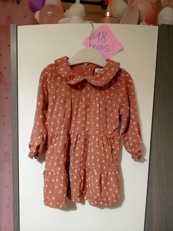 Robe col Vertbaudet 18 mois 