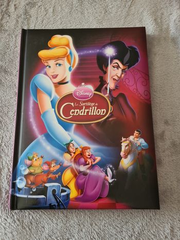 Livre disney Le sortilège de Cendrillon