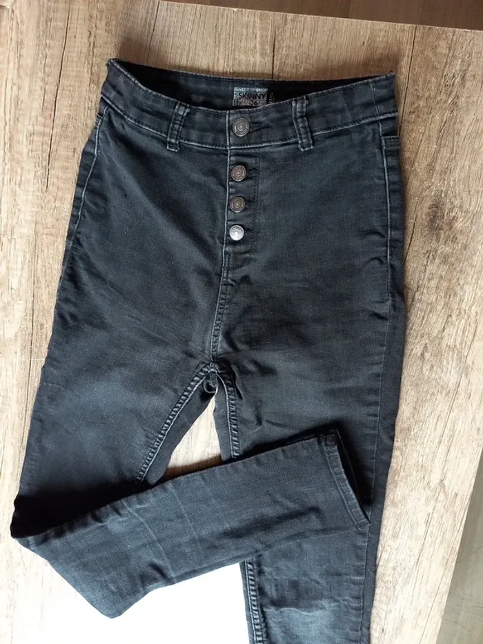 Jean noir Skinny T36 - photo numéro 2