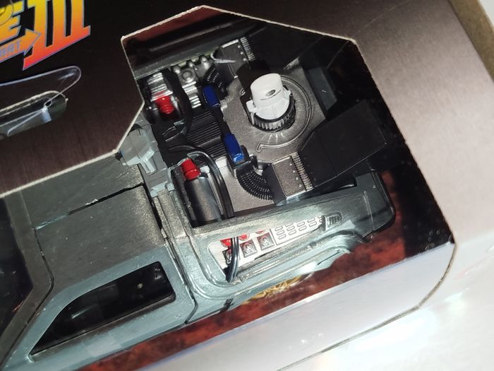 Jada Toy DeLorean Time Machine Rail Version Retour Vers le Future III - photo numéro 5