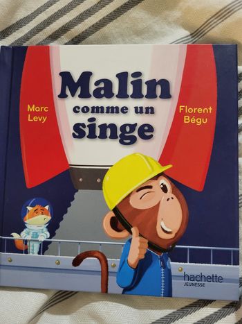 Livre Mc Donalds Happy Meal Malin comme un singe