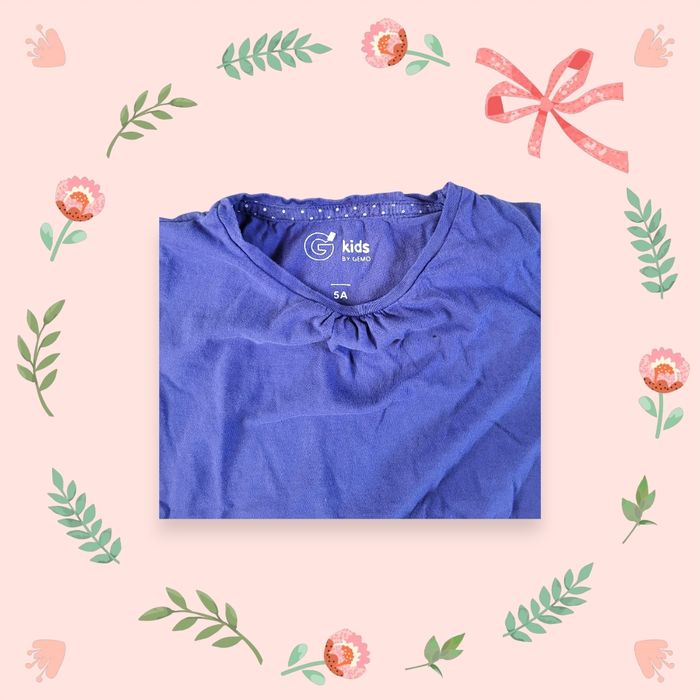 T-shirt violet - photo numéro 3