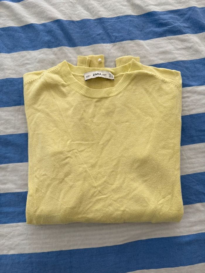 Petit pull Zara jaune