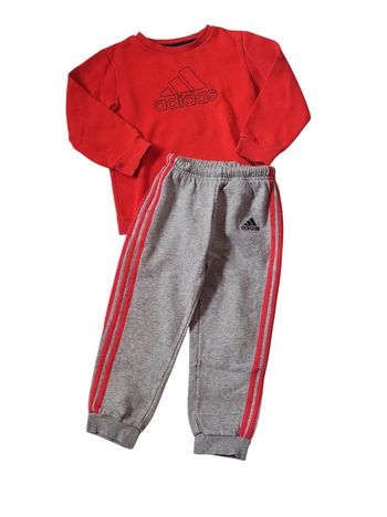 Ensemble gris orange 2-3ans