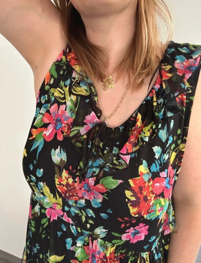 Robe fleurie Intermarché T48 - photo numéro 5