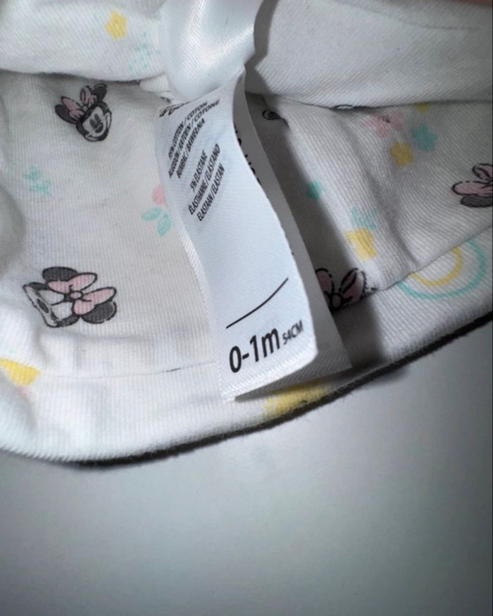 Lot Bonnet naissance - neuf - Disney Baby - fille - Naissance - photo numéro 5
