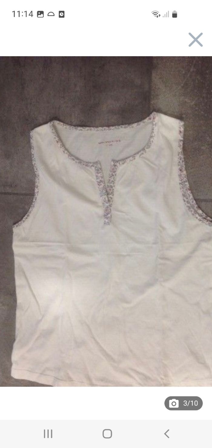 Pyjashort fille Monoprix Kids 12 ans blanc et imprimé - photo numéro 3